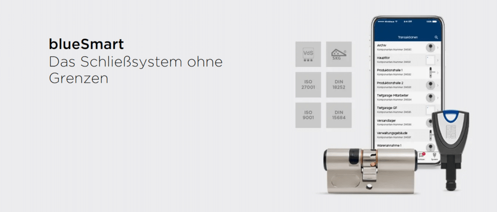 Winkhaus Blue Smart Zutrittskontrolle